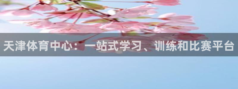 JJB竞技宝官方正版app娱乐代理怎么样：天津体育中